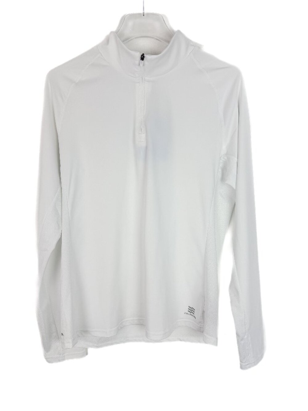 NWT Fieldsheer Mobile Cooling 1/4 Zip Long Sleeve Shirt White Size Large L NEW